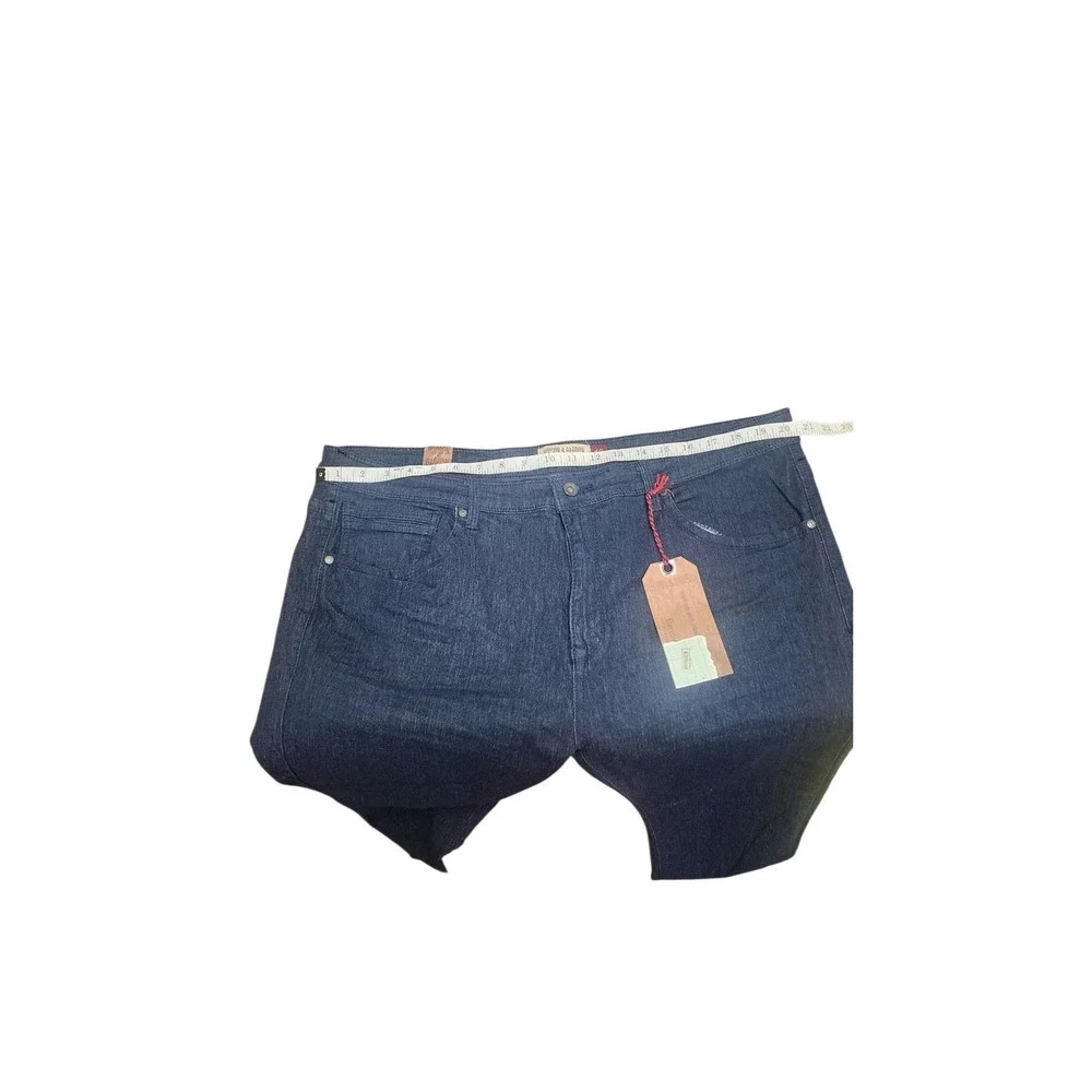 Hudson And Barrow‎ Men's 40/32 Slim Fit Jeans Dark Wash NWT Casual Denim